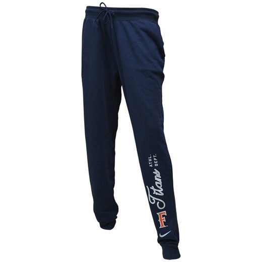Nike CSUF Titans Fitted Varsity Jogger - Navy
